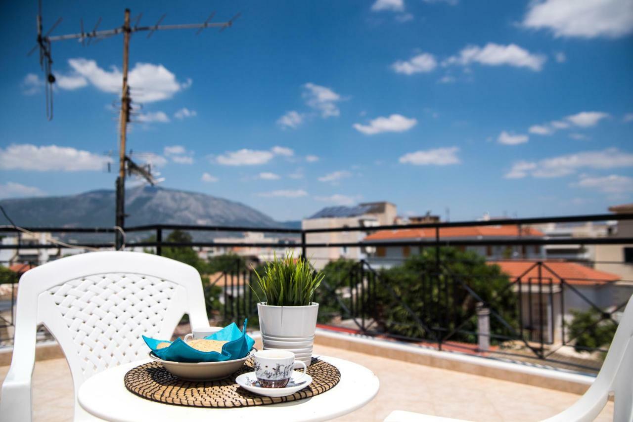 Apartmán Top Floor Modern Studio In Central Koropi Exteriér fotografie